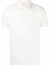 Sunspel Riviera Short-sleeve Polo Shirt In Gelb