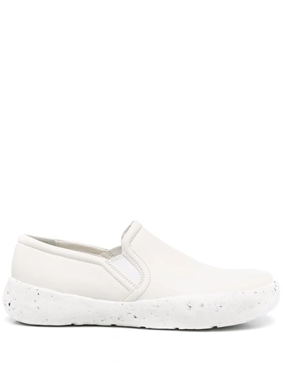 Camperlab Peu Stadium Camper Sneakers In Calfskin In White