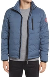 Canada Goose Lodge Packable 750 Fill Power Down Jacket In Ozone Blue- Bleu Ozone