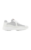 Prada America's Cup Low-top Sneakers In White