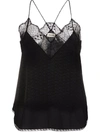 ZADIG & VOLTAIRE SCALLOP-EDGE SLIP VEST