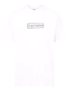 Supreme X Kaws Chalk Logo T-shirt In White