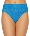 Hanky Panky Signature Lace French Brief In Fiji Blue