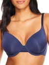 Le Mystere Second Skin Back Smoother T-shirt Bra In Navy