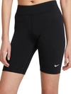 Nike Plus Size Mid-rise Bike Shorts In Black