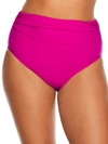 Profile By Gottex Tutti Frutti High-waist Bikini Bottom In Violet