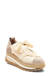 Free People Chapmin Espadrille Sneaker In Ivory