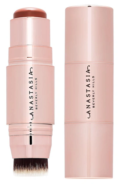 Anastasia Beverly Hills Cream Stick Blush With Brush Applicator Peach Caramel 0.28 oz/ 8 G