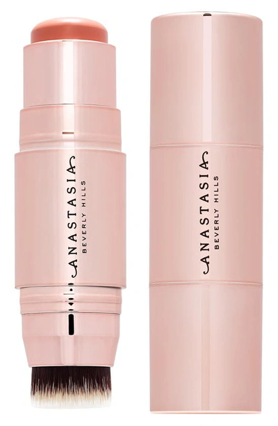 Anastasia Beverly Hills Cream Stick Blush With Brush Applicator Peachy Keen 0.28 oz/ 8 G