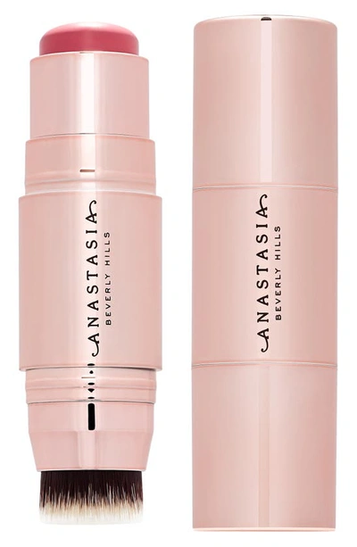 Anastasia Beverly Hills Cream Stick Blush With Brush Applicator Pink Dahlia 0.28 oz/ 8 G