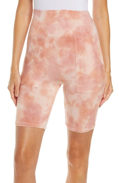 Honeydew Intimates Honeydew Daze Off High Waist Bike Shorts In Libra Watercolor