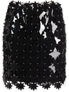 PACO RABANNE JUPE EMBELLISHED MINI SKIRT