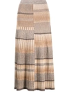 Simkhai Womens Espresso S Louise High-waist Knitted Midi Skirt S In Nude