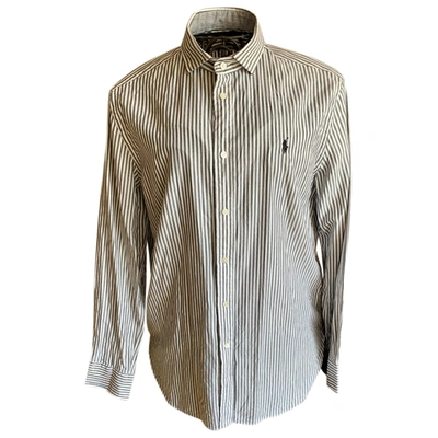 Pre-owned Ralph Lauren Shirt In Grey