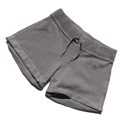 Pre-owned Converse Shorts In Grey