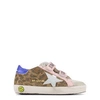 GOLDEN GOOSE GOLDEN GOOSE BROWN OLD SCHOOL SNEAKERS,GJF00111.F001984.81285