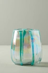 Anthropologie Isadora Painted Dof Glass In Blue