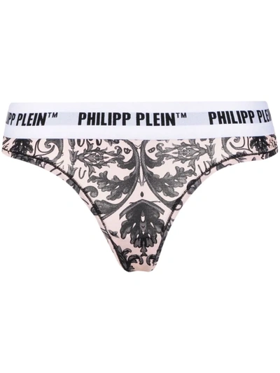 Philipp Plein New Baroque Thong In Pink
