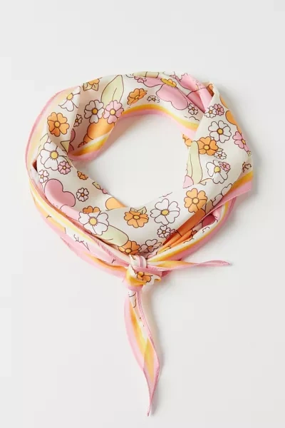 Urban Outfitters Printed Neck Tie In Retro Floral