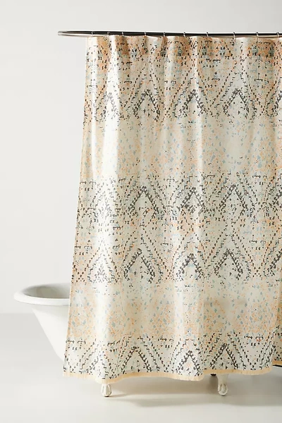 Anthropologie Lorin Shower Curtain By  In Assorted Size 72 X 72