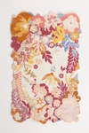 Anthropologie Tufted Jardin Rug By  In Pink Size 5x8