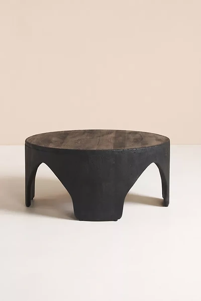 Anthropologie Jonas Coffee Table In Black