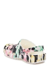 Crocs Baya Seasonal Printed Blog In Multi/white