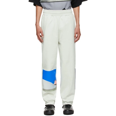 A-cold-wall* Embroidered-logo Organic-cotton Track Pants In Green