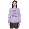 MARC JACOBS PURPLE PEANUTS EDITION 'REST OF MY LIFE' SWEATSHIRT