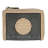 GUCCI GREY OFF THE GRID MINI GG ZIP-AROUND WALLET