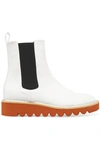 STELLA MCCARTNEY Faux patent-leather Chelsea boots
