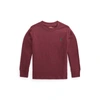Polo Ralph Lauren Kids' Cotton Jersey Long-sleeve Tee In Vintage Port