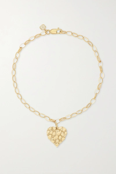 Sydney Evan Nugget 14-karat Gold Bracelet