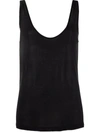 Rick Owens Womens Black Synthetic Fibers Top In Nero