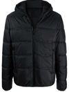 Givenchy Black Polyamide Down Jacket In Nero