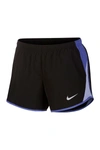 Nike 10k Dri-fit Running Shorts In Black/wlfgry86