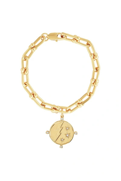 Celeste Starre The Miami Bracelet In Gold