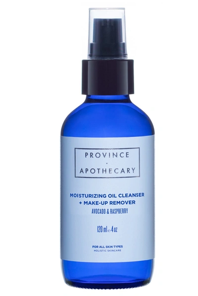 Province Apothecary Women's Moisturizing Oil Cleanser & Make Up Remover 120ml In Avacado/ Raspberry