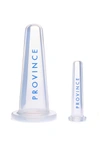 Province Apothecary Sculpting And Toning Facial Cupping Set, 1.5 oz