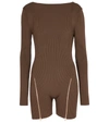 Jacquemus Brown La Montagne 'le Body Yerù' Jumpsuit In Brown