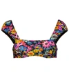 Stella Mccartney Floral Print Bikini Top In Multicoloured
