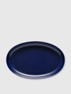 Casafina Pacifica Oval Platter In Blueberry