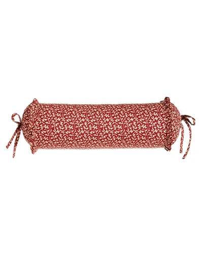 Sherry Kline Home French Country Neck Roll Pillow, 18" X 6"