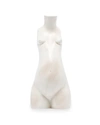 Anissa Kermiche Neutral Tit For Tat Short Earthenware Candlestick