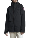 Canada Goose Pacifica Waterproof Rain Jacket In Black