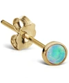 MARIA TASH MARIA TASH 14CT 3MM OPAL THREADED STUD EARRING,000535315