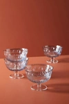 Anthropologie Kelli Mini Coupe Glass In Blue