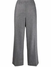 Aspesi Wide-leg Trousers In Grey