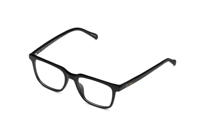 Quay Algorithm Rx Oversized In Black,clear Rx