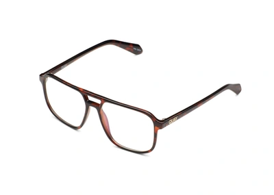 Quay On The Fly Rx In Tortoise,clear Rx